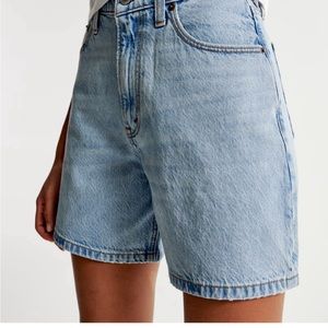 Abercrombie & Fitch High Rise Loose Shorts Curve Love Size 29/8